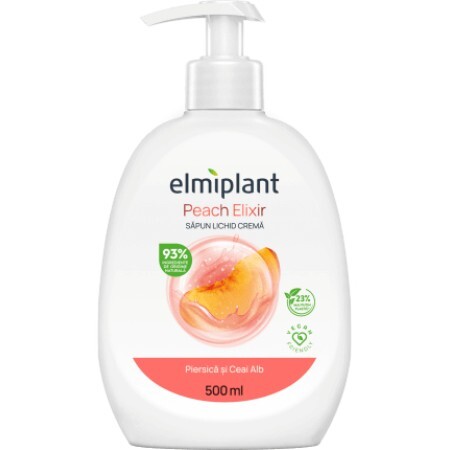 Elmiplant Săpun lichid Peach Elixir, 500 ml