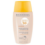 Fluid pentru piele mixta si grasa nuanta Very Light Photoderm Nude Touch SPF 50+, 40 ml, Bioderma