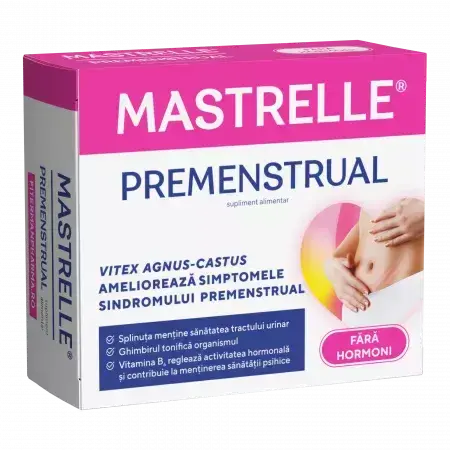 Mastrelle Premenstrual, 30 comprimate filmate, Fiterman