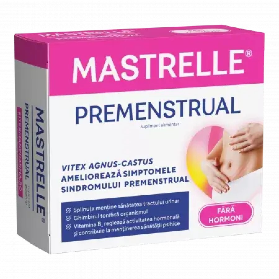 Mastrelle Premenstrual, 30 comprimate filmate, Fiterman
