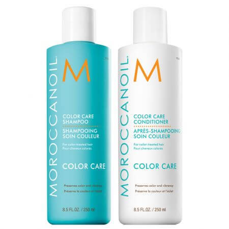 Pachet Color Care Sampon, 250 ml + Balsam, 250 ml, Moroccanoil