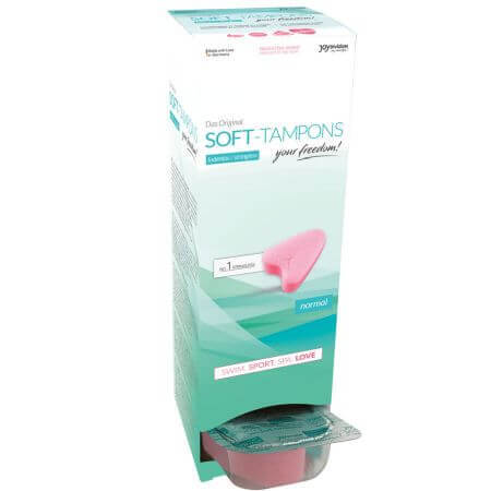 Set tampoane tip burete Soft Tampons Original, 10 bucati, JoyDivision