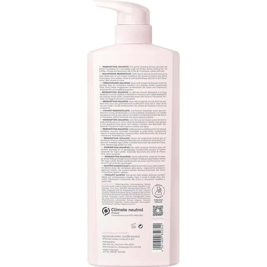 Champú Densificante Kerasilk Essentials Champú Redensificante 750ml