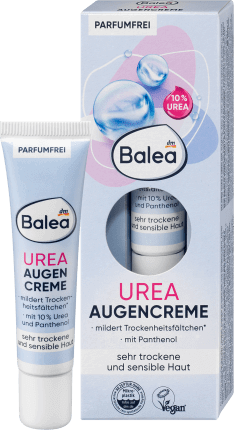 Balea Cremă de ochi cu 10% uree și pantenol, 15 ml