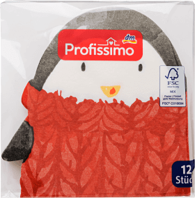 Profissimo Șervețele pinguin 33x33, 12 buc