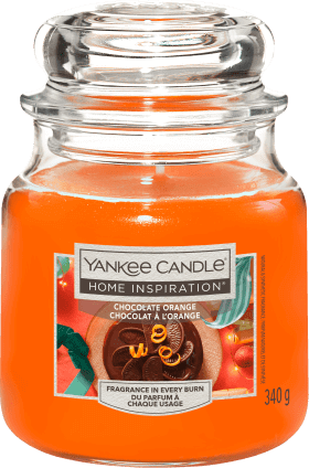 Yankee Candle Lumânare parfumată ciocolată și portocală, 340 g