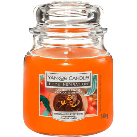 Yankee Candle Lumânare parfumată ciocolată și portocală, 340 g