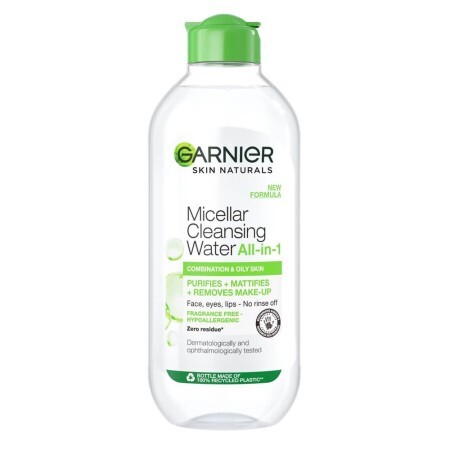 Apa micelara cu efect de matifiere Skin Naturals, 400 ml, Garnier