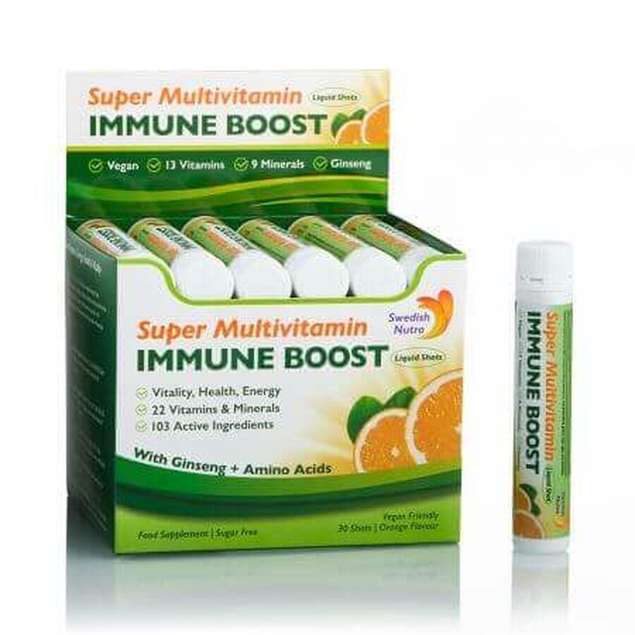 Immune Boost Complex, 30  fiole, Swedish Nutra