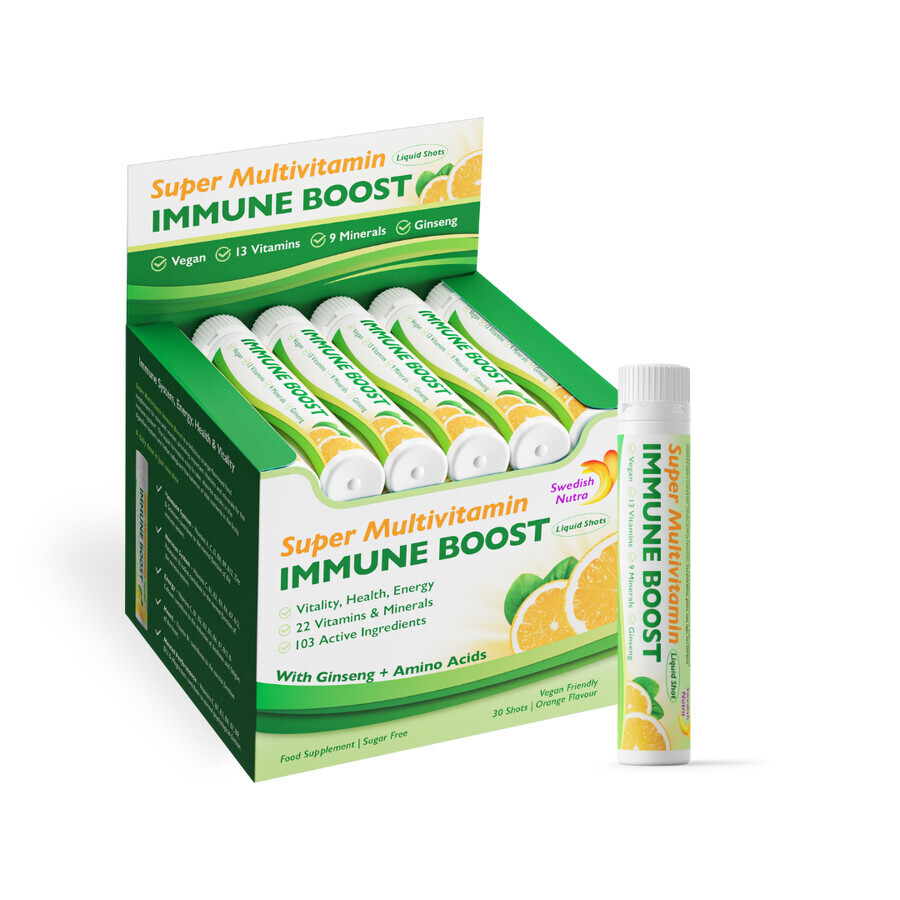 Immune Boost Complex, 30  fiole, Swedish Nutra