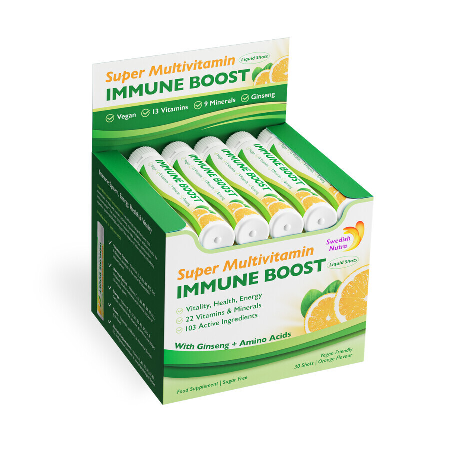 Immune Boost Complex, 30  fiole, Swedish Nutra