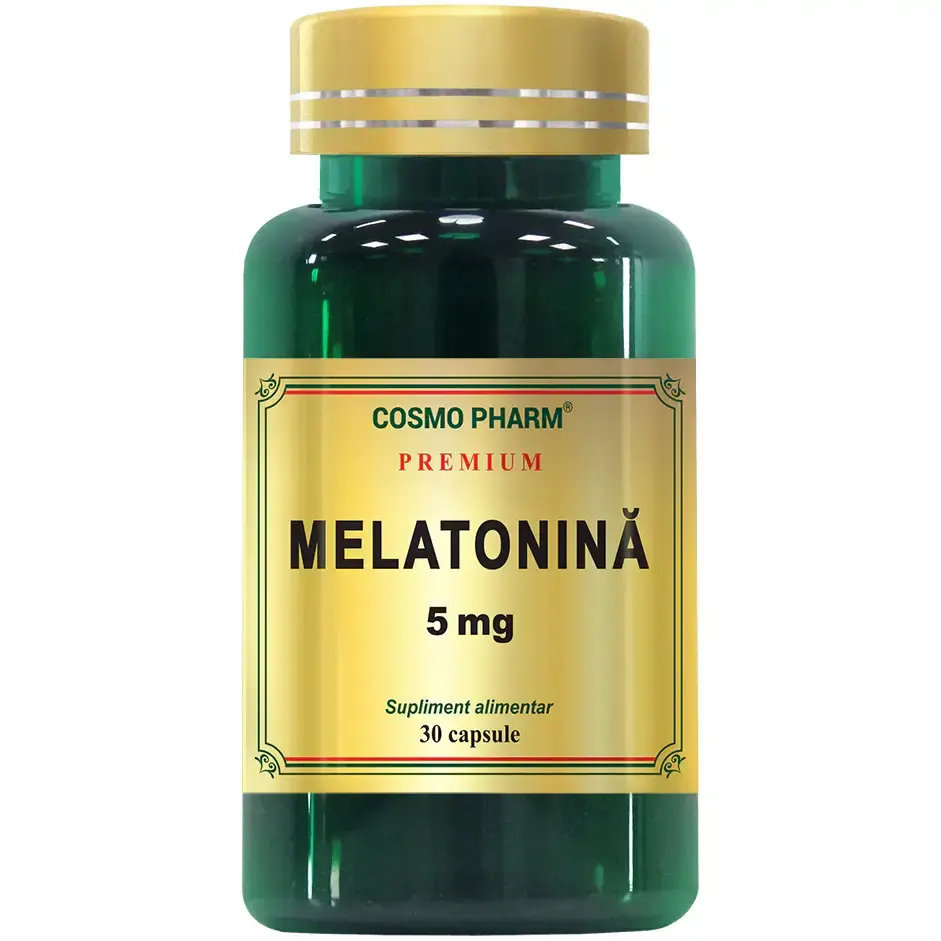 Melatonina Retard, 5 mg, 30 comprimate, Cosmo Pharm