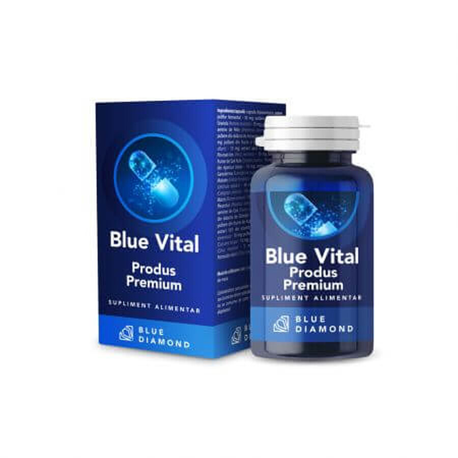 Supliment pentru cresterea imunitatii Blue Vital, 90 capsule, Blue Diamond