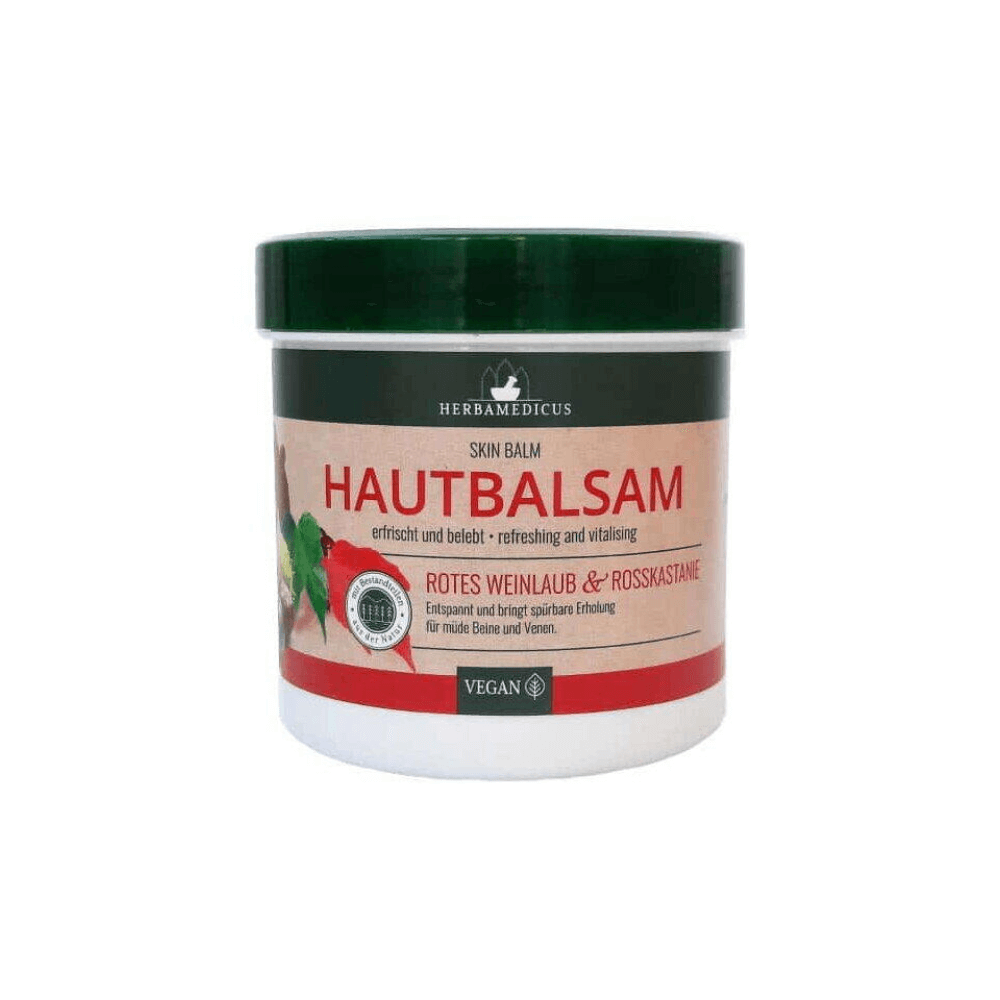 cu ce se stropeste vita de vie Balsam gel cu frunze de vita de vie si castane, 250 ml, Herbamedicus