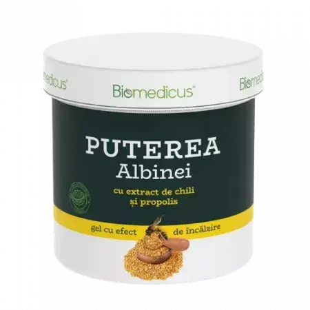 Puterea Albinei cu extract din Chili si Propolis, 250 ml, Biomedicus