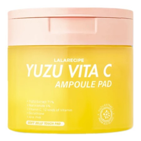 Patch pentru cosuri Ampoule Pad Vitamina C & Yuzu, 80 bucati, LaLaRecipe