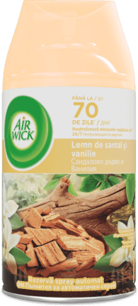 Airwick Odorizant rezervă freshmatic Sandalwood, 250 ml