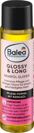 Balea Professional Glossy & long ulei de păr elixir, 20 ml