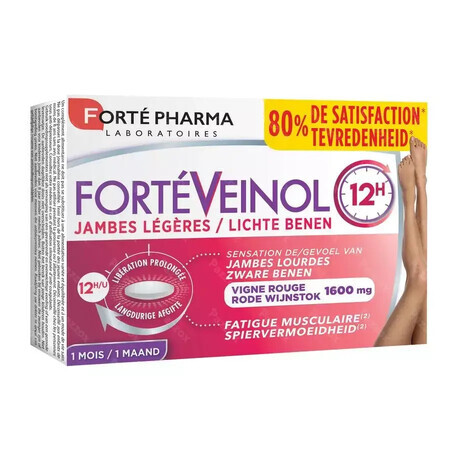 Forte Veniol 12h, 30 comprimés, Forte Pharma