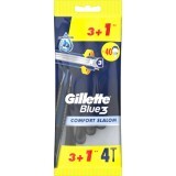 Gillette Aparat de ras Blue 3, 4 buc