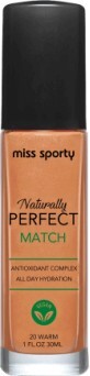 Miss Sporty Naturally Perfect Match fond de ten 20 Warm, 1 buc