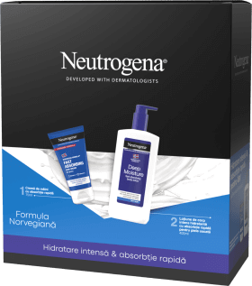 Neutrogena Loțiune 400ml+cremă 75ml, 1 buc