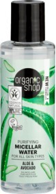 Organic Shop Apă micelară cu avocado și aloe, 150 ml