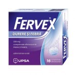Fervex Durere si Febra, 500 mg, 16 comprimate efervescente, Upsa