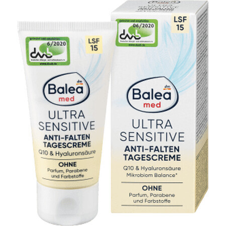 Balea Cremă de zi anti rid cu SPF15, 50 ml