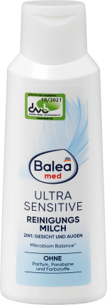 Balea MED Lapte de curățare 2in1 ultra senzitiv, 200 ml