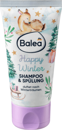 Balea Șampon și balsam de păr pentru copii Happy Winter, 50 ml