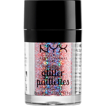 Nyx Professional Makeup Sclipici metalic pentru față 03 Beauty Beam, 2,5 g