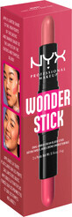 Nyx Professional Makeup Wonder Stick fard de obraz 01 Light Peach &amp; Baby Pink, 1 buc