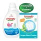 Pachet detergent de rufe cu parfum floral pentru bebelusi 2000 ml + inalbitor rufe bio 500 gr, Friendly