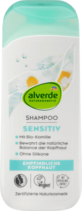 Alverde Naturkosmetik Șampon pentru scalp sensibil cu mușețel, 200 ml