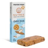 Baton proteic raw vegan Protein Fudge, Cookie Dough, 60 g, Nutree