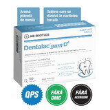 Dentalac gum D+, 30 tablete, Ab-Biotics