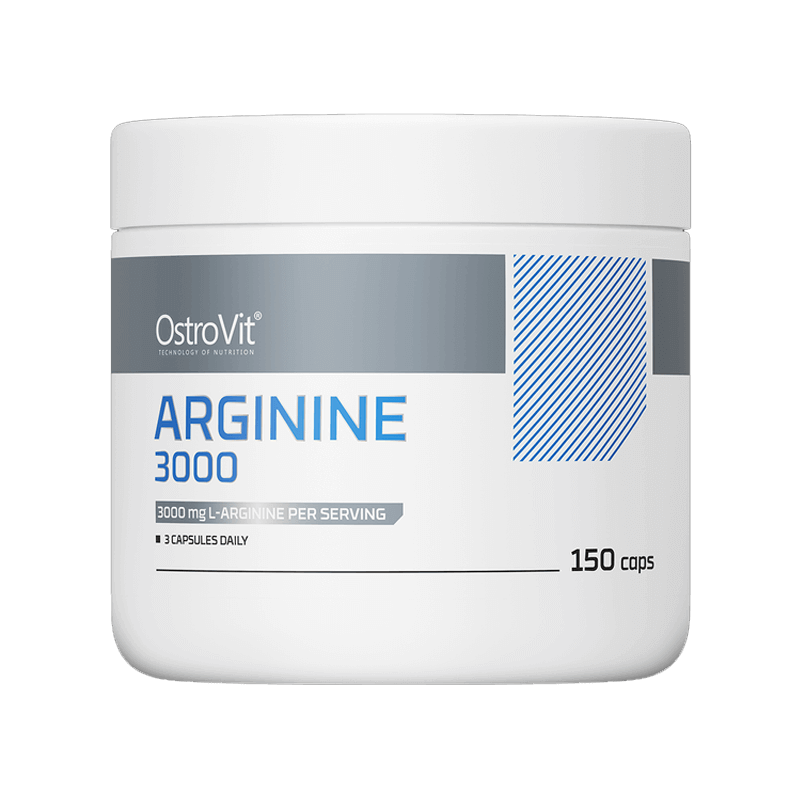 L-arginina, 1000 mg, 150 capsule, OstroVit