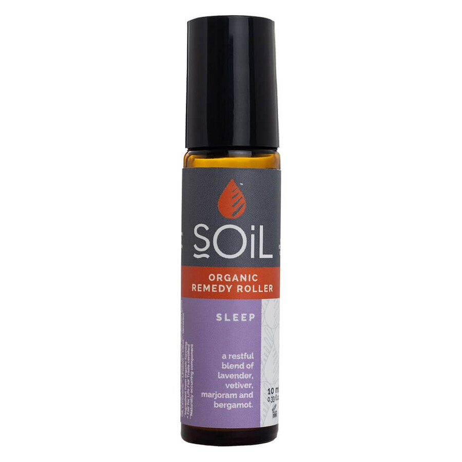 Roll-on cu uleiuri esentiale Sleep, 10 ml, SOiL