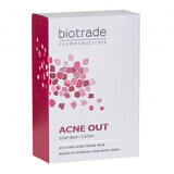 Sapun pentru tenul gras si predispus la acnee Acne Out Soap, 100 g, Biotrade