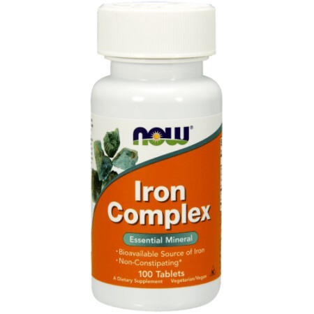 Iron Complex x 100 tablete, Now Foods 