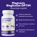 Magneziu glicinat Optim, 60 capsule, Nutrific