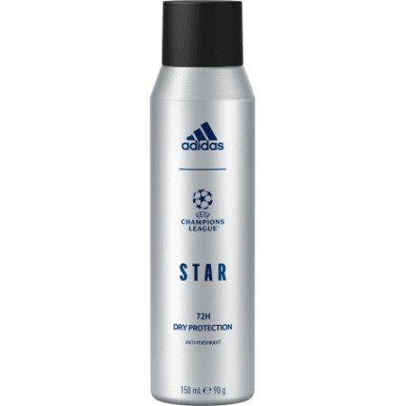 Adidas Deodorant spray  UEFA CHAMPIONS LEAGUE STAR, 150 ml