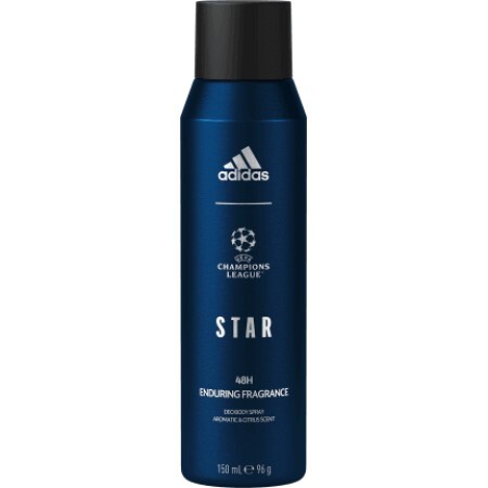 Adidas Deodorant spray UEFA CHAMPIONS LEAGUE STAR, 150 ml