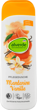 Alverde Naturkosmetik Gel de duș cu mandarine și vanilie, 250 ml