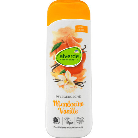 Alverde Naturkosmetik Gel de duș cu mandarine și vanilie, 250 ml