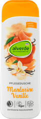 Alverde Naturkosmetik Gel de duș cu mandarine și vanilie, 250 ml