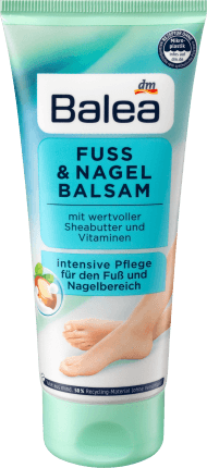 tratament naturist pentru unghii ingrosate la picioare Balea Balsam pentru unghii și picioare, 100 ml