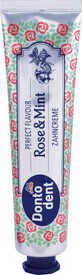 Dontodent Pastă de dinți cu aromă de trandafir și mentă, 75 ml
