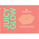 Essence Mască de buze Juicy Glow Papaya Plump, 1 buc